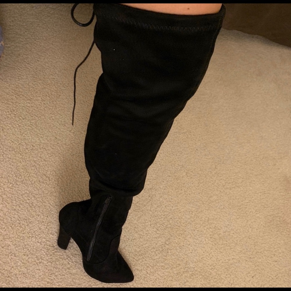 Wide Calf Thigh high Boots